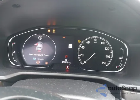 2018 Honda Accord Ex-L z USA, uszkodzony, nr VIN 1HGCV1F57JA027197